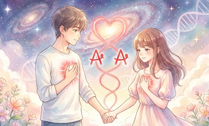 ツインレイと血液型が同じ